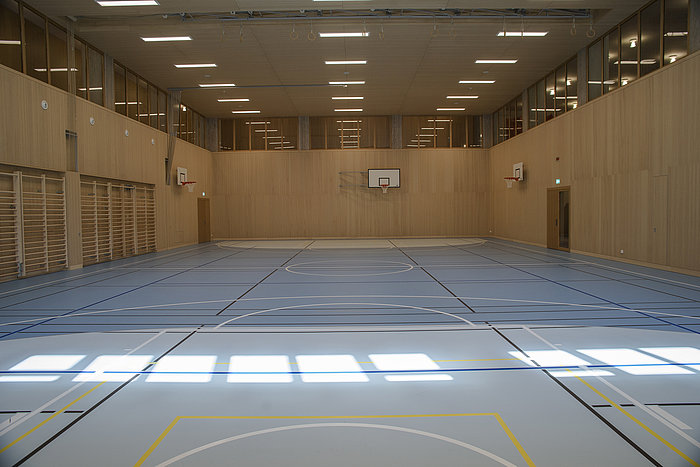 Burghalde Sporthalle 2 (unter Sockelbau), Bild #1