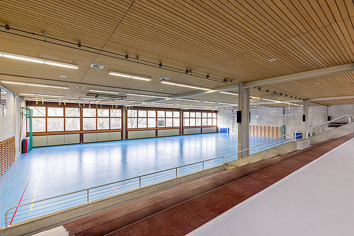 Schulanlage Egg - Dreifach Turnhalle, Bild 1 / 2